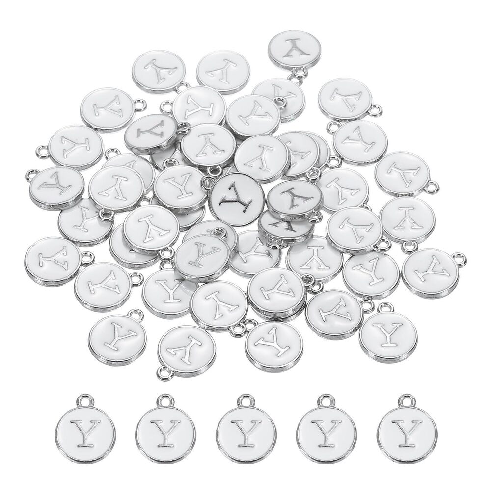 6748 Alphabet Y Enamel Letter Charm Jewelry Charm Enamel Initial Charm